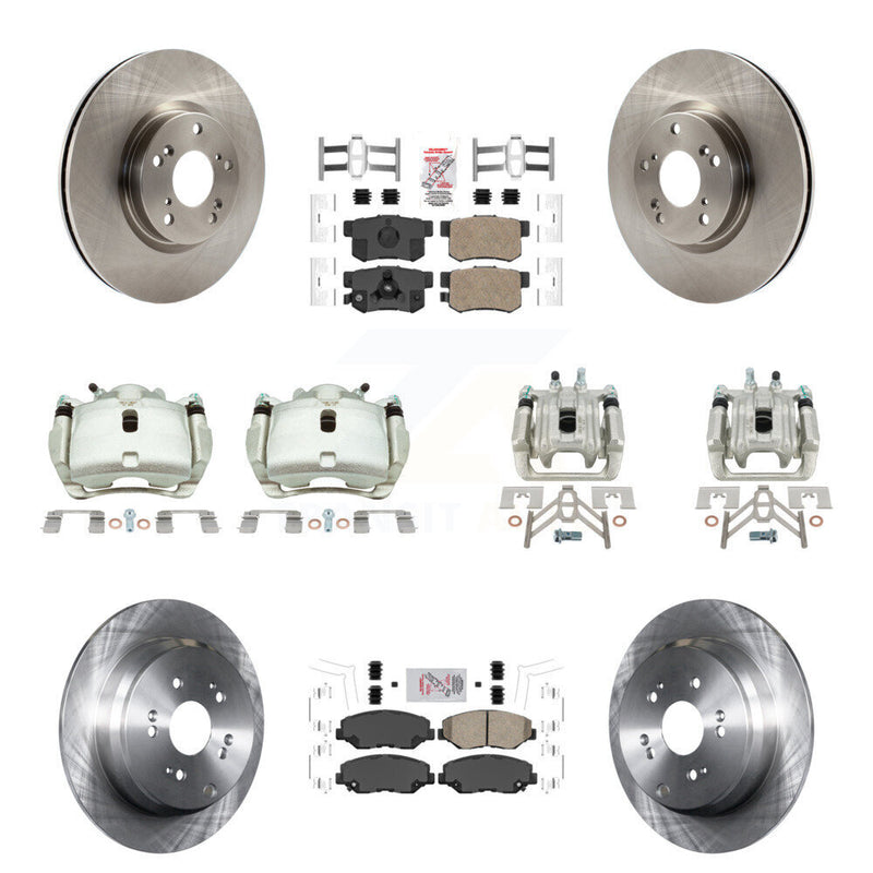 Transit Auto KC8-102838N Disc Brake Kit for 2005-2006 Honda CR-V - Front and Rear product image