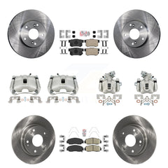 Transit Auto KC8-102843N Disc Brake Kit for 2006-2011 Acura CSX - Front and Rear product image