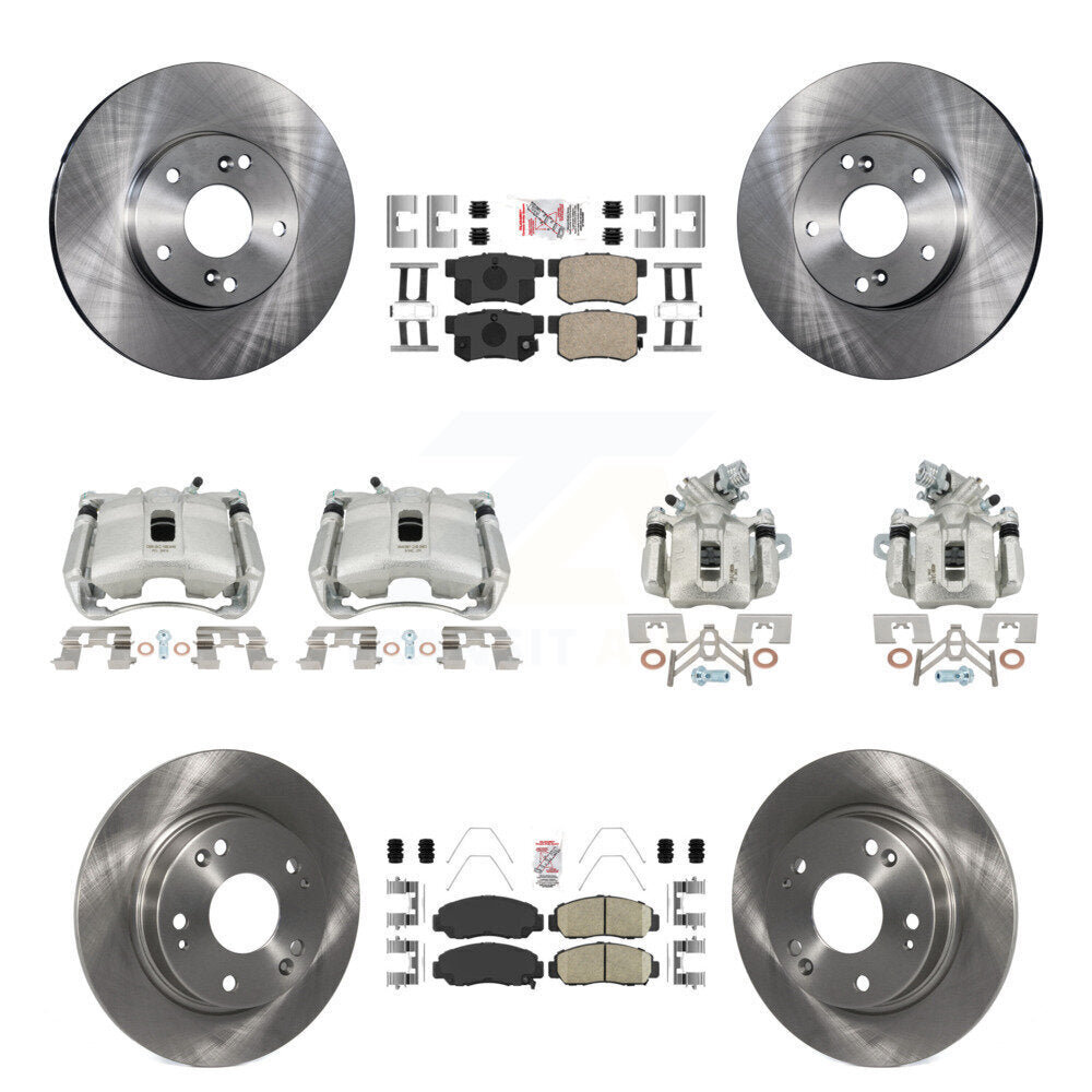 Transit Auto KC8-102844N Disc Brake Kit for 2006-2011 Acura CSX - Front and Rear product image