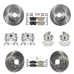 Transit Auto KC8-102845N Disc Brake Kit for 2006-2011 Acura CSX - Front and Rear product image