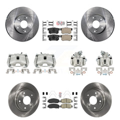 Transit Auto KC8-102846N Disc Brake Kit for 2006-2011 Acura CSX - Front and Rear product image