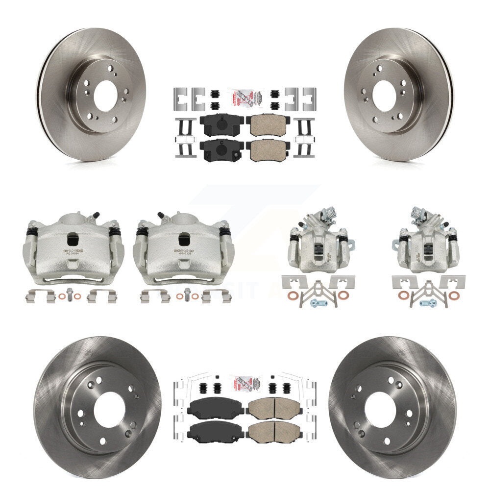 Transit Auto KC8-102850N Disc Brake Kit for 2013 Acura ILX - Front and Rear product image