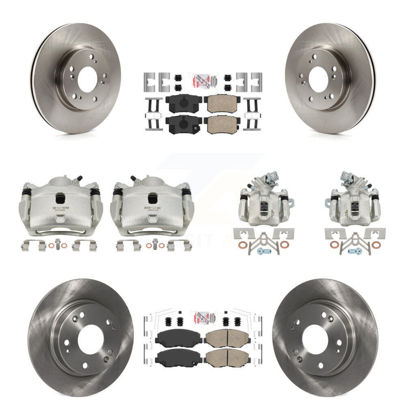 Transit Auto KC8-102850N Disc Brake Kit for 2013 Acura ILX - Front and Rear product image
