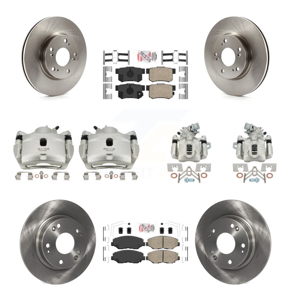 Transit Auto KC8-102852N Disc Brake Kit for 2013 Acura ILX - Front and Rear product image
