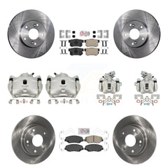 Transit Auto KC8-102853N Disc Brake Kit for 2013-2015 Honda Civic - Front and Rear product image