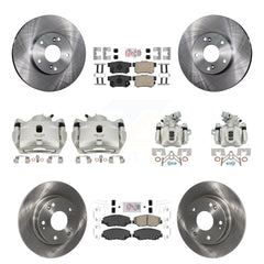 Transit Auto KC8-102854N Disc Brake Kit for 2013-2015 Honda Civic - Front and Rear product image