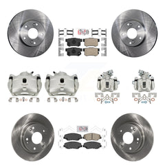 Transit Auto KC8-102855N Disc Brake Kit for 2013-2015 Honda Civic - Front and Rear product image
