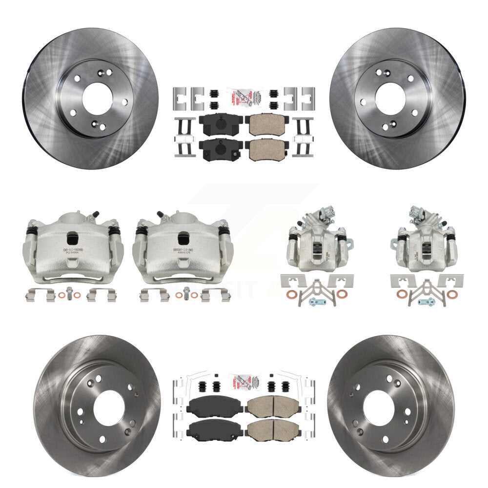 Transit Auto KC8-102858N Disc Brake Kit for 2014-2015 Acura ILX - Front and Rear product image