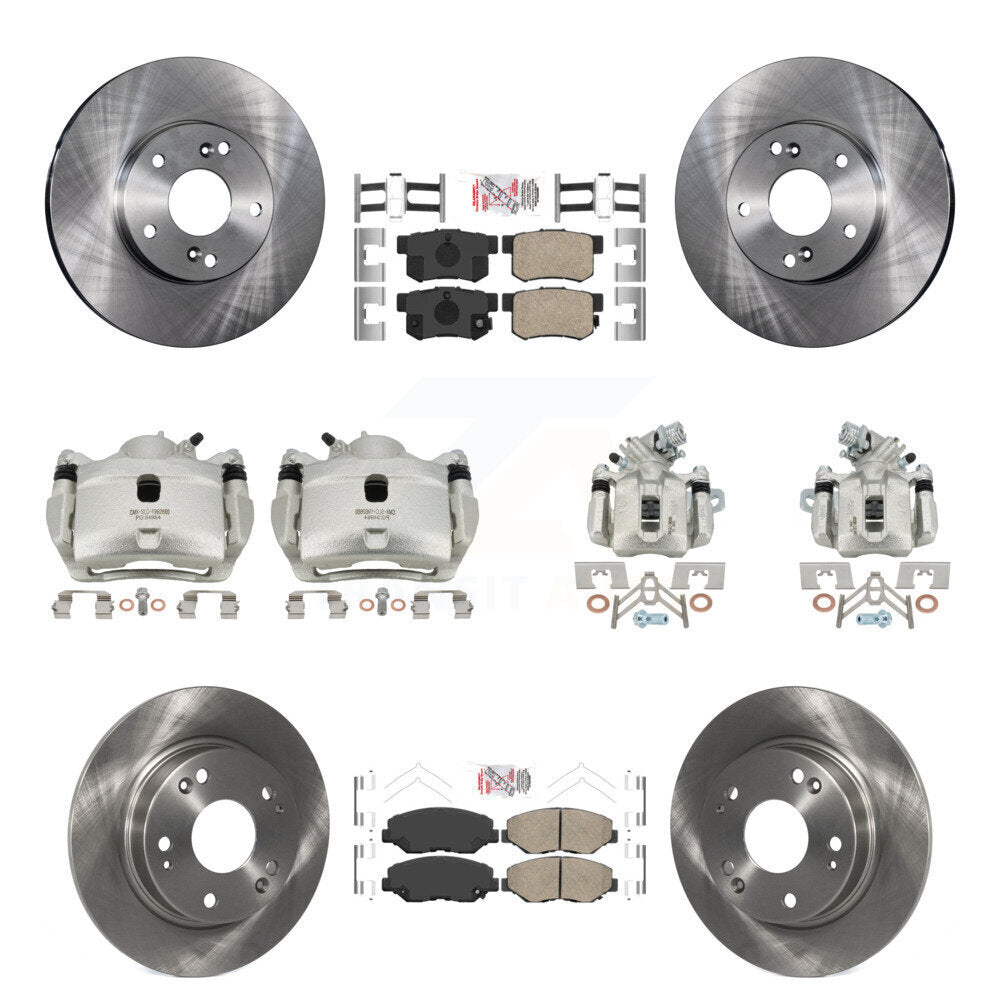 Transit Auto KC8-102859N Disc Brake Kit for 2014-2015 Acura ILX - Front and Rear product image
