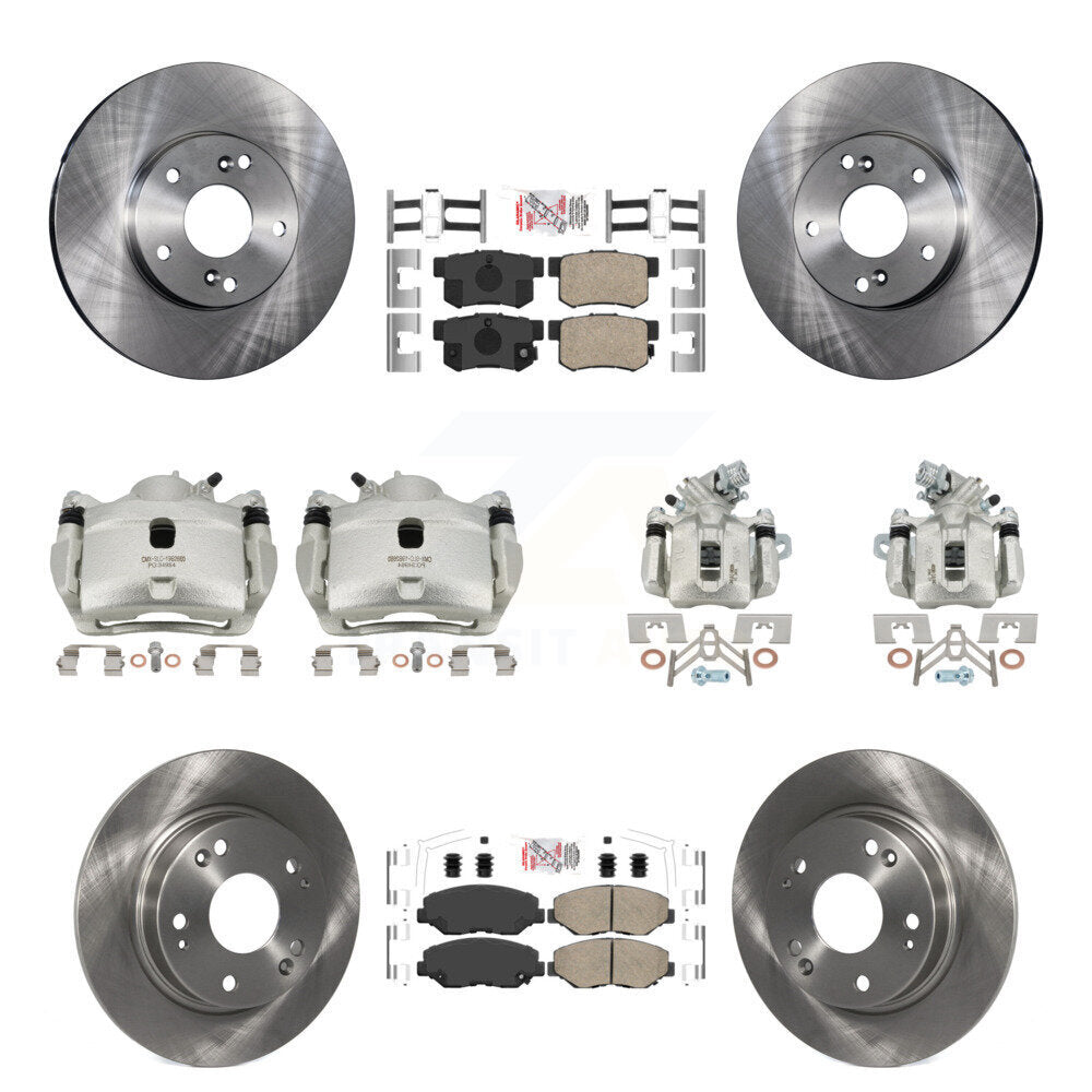 Transit Auto KC8-102860N Disc Brake Kit for 2014-2015 Acura ILX - Front and Rear product image