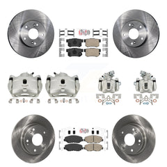 Transit Auto KC8-102860N Disc Brake Kit for 2014-2015 Acura ILX - Front and Rear product image