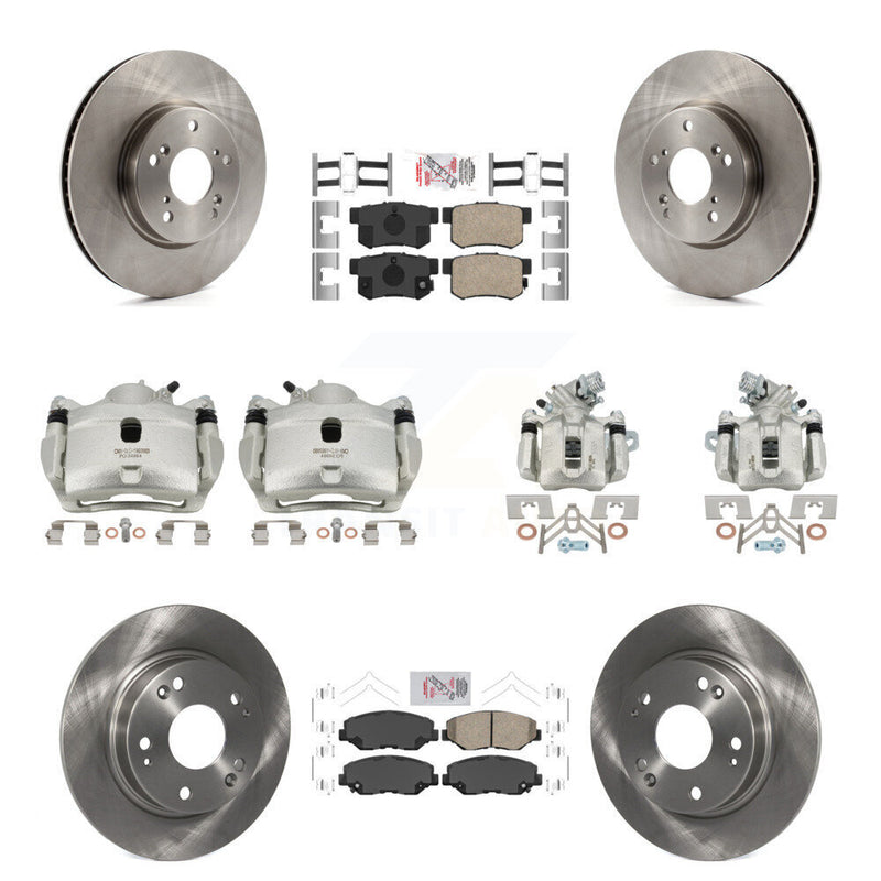 Transit Auto KC8-102863N Disc Brake Kit for 2015 Honda Civic - Front and Rear product image