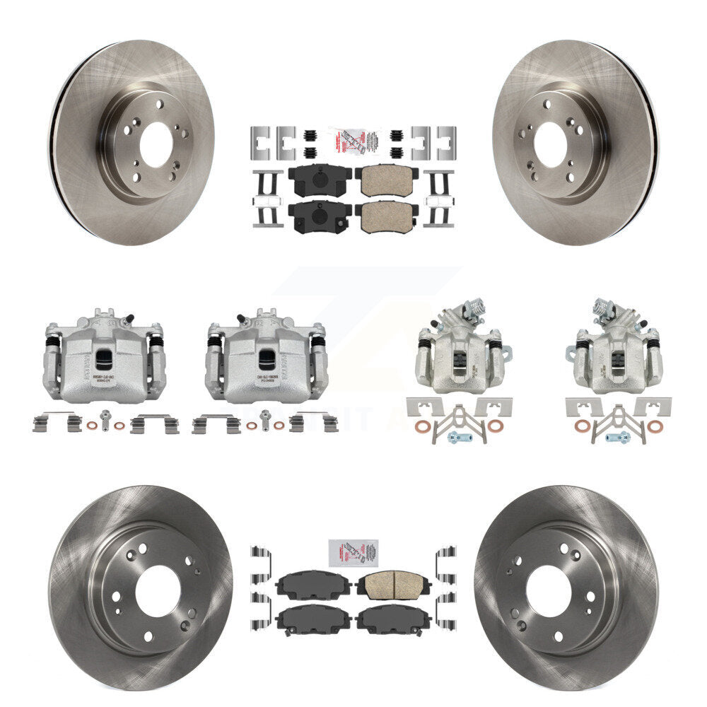 Transit Auto KC8-102869N Disc Brake Kit for 2006-2008 Honda Civic - Front and Rear product image