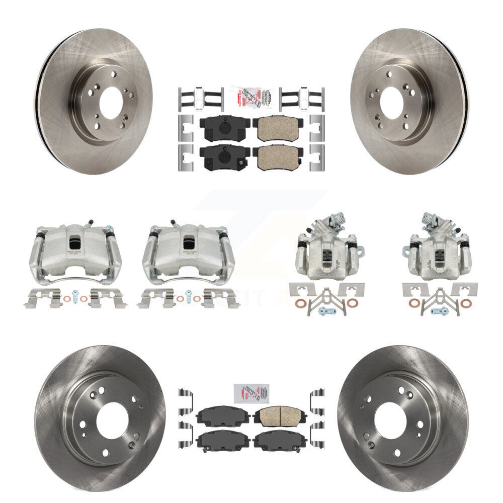 Transit Auto KC8-102872N Disc Brake Kit for 2007-2010 Acura CSX - Front and Rear product image