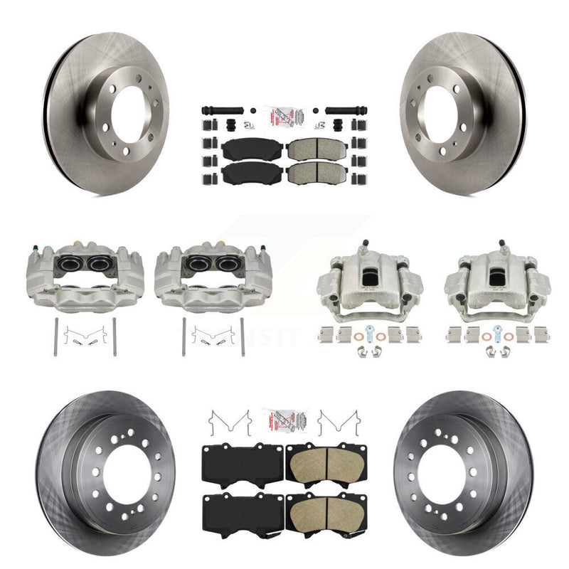 Transit Auto KC8-102876N Disc Brake Kit for 2010-2014 Toyota FJ Cruiser - Front and Rear product image