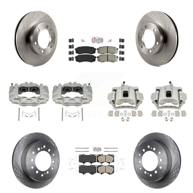 Transit Auto KC8-102879N Disc Brake Kit for 2010-2014 Toyota FJ Cruiser - Front and Rear product image