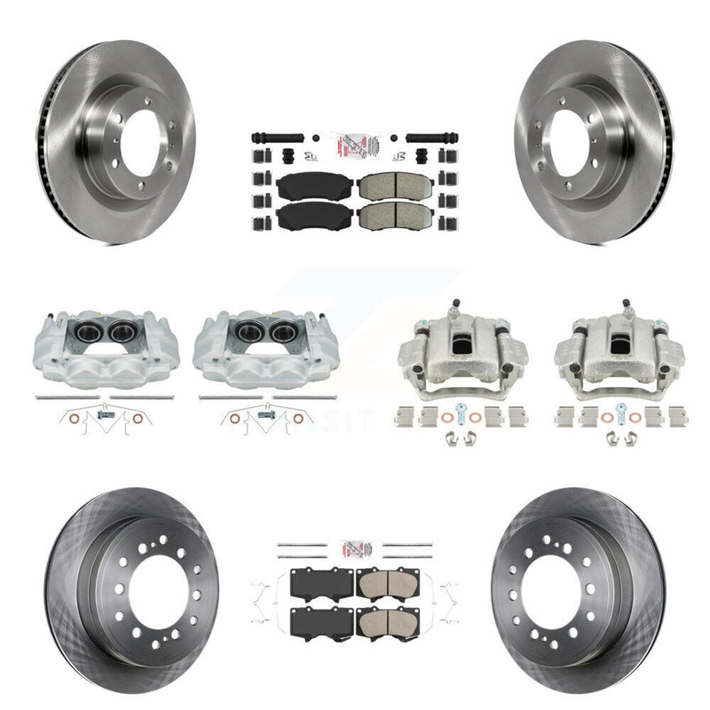 Transit Auto KC8-102881N Disc Brake Kit for 2010-2015 Lexus GX460, Toyota 4Runner - Front and Rear product image