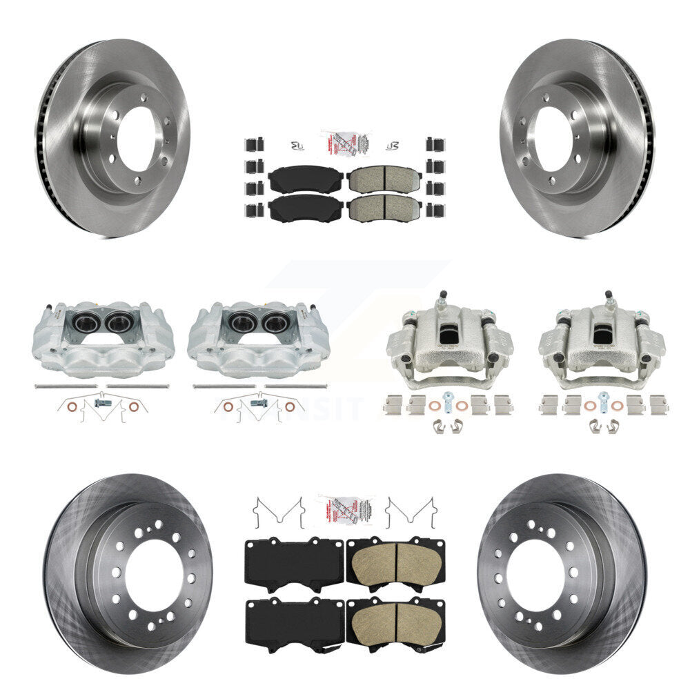 Transit Auto KC8-102882N Disc Brake Kit for 2010-2015 Lexus GX460, Toyota 4Runner - Front and Rear product image