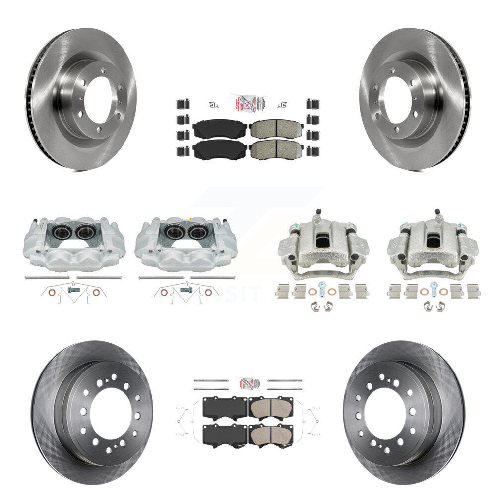 Transit Auto KC8-102883N Disc Brake Kit for 2010-2015 Lexus GX460, Toyota 4Runner - Front and Rear product image