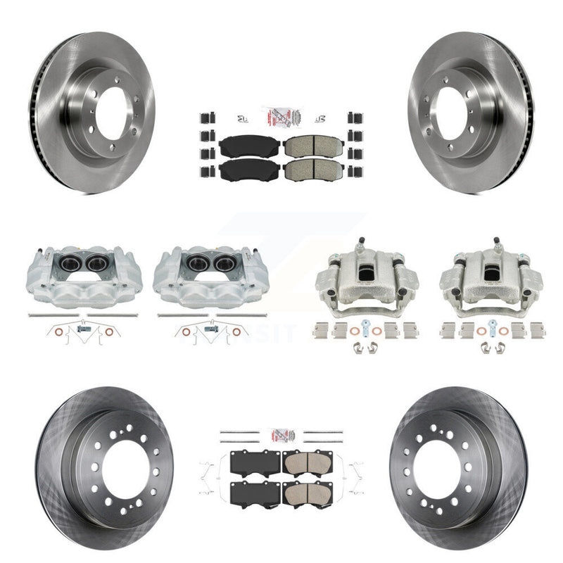 Transit Auto KC8-102883N Disc Brake Kit for 2010-2015 Lexus GX460, Toyota 4Runner - Front and Rear product image