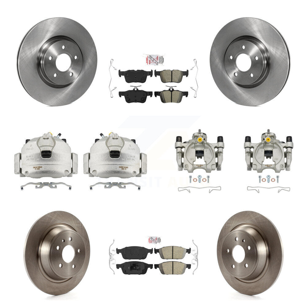 Transit Auto KC8-102884N Disc Brake Kit for 2017-2019 Lincoln MKC, Ford Escape - Front and Rear product image