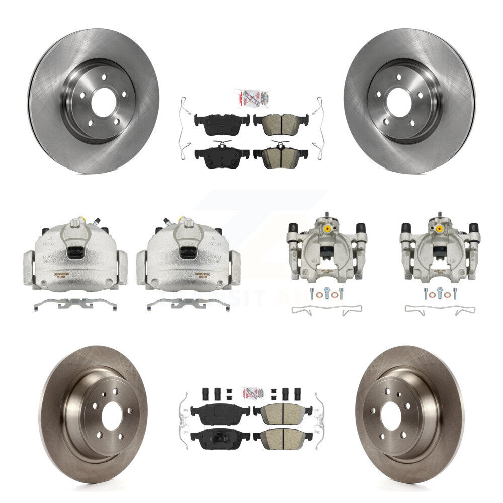 Transit Auto KC8-102885N Disc Brake Kit for 2017-2019 Lincoln MKC, Ford Escape - Front and Rear product image