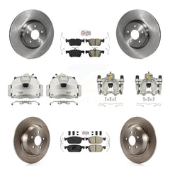 Transit Auto KC8-102885N Disc Brake Kit for 2017-2019 Lincoln MKC, Ford Escape - Front and Rear product image