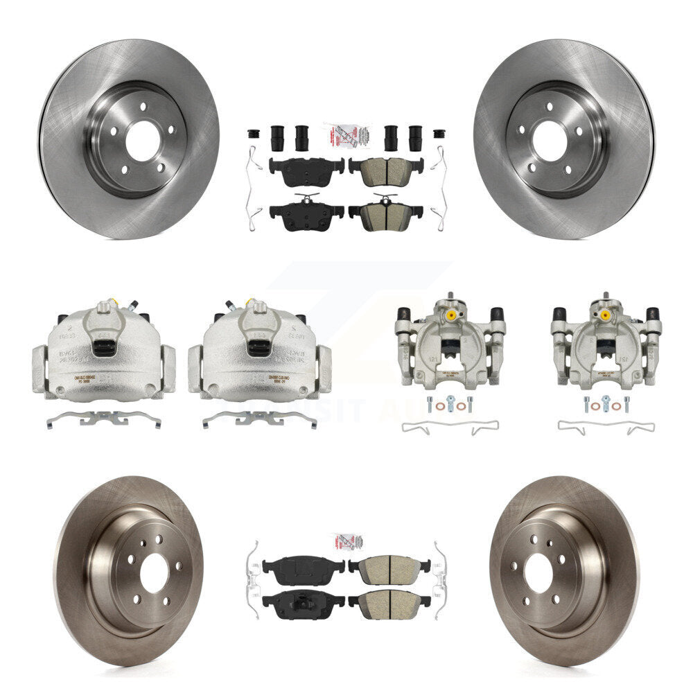 Transit Auto KC8-102886N Disc Brake Kit for 2017-2019 Lincoln MKC, Ford Escape - Front and Rear product image