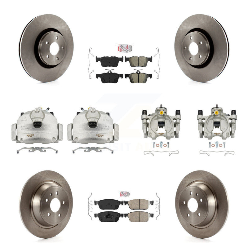 Transit Auto KC8-102890N Disc Brake Kit for 2017-2019 Lincoln MKC - Front and Rear product image
