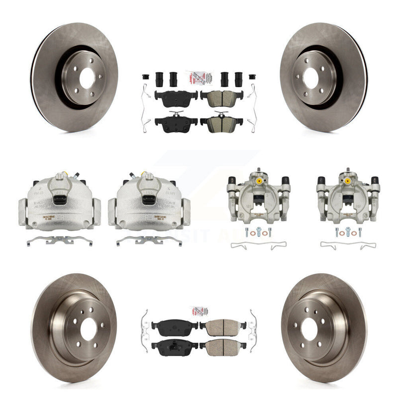 Transit Auto KC8-102891N Disc Brake Kit for 2017-2019 Lincoln MKC - Front and Rear product image