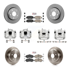 Transit Auto KC8-102893N Disc Brake Kit for 2007-2016 Jeep Wrangler - Front and Rear product image