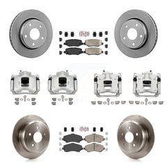 Transit Auto KC8-102894N Disc Brake Kit for 2007-2016 Jeep Wrangler - Front and Rear product image