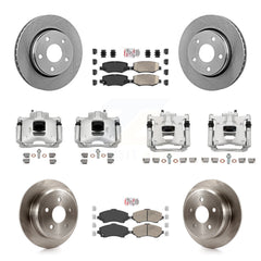 Transit Auto KC8-102895N Disc Brake Kit for 2007-2016 Jeep Wrangler - Front and Rear product image