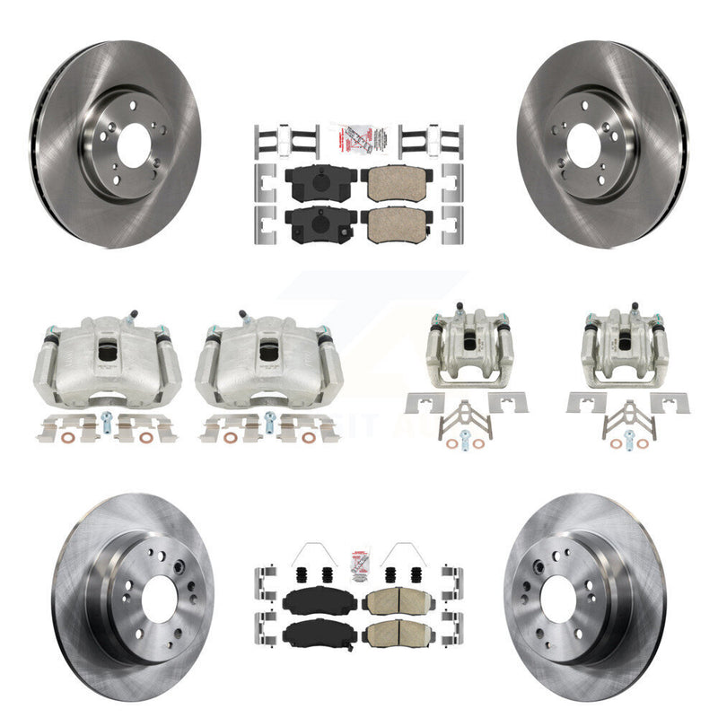 Transit Auto KC8-102902N Disc Brake Kit for 2004-2005 Acura TL - Front and Rear product image