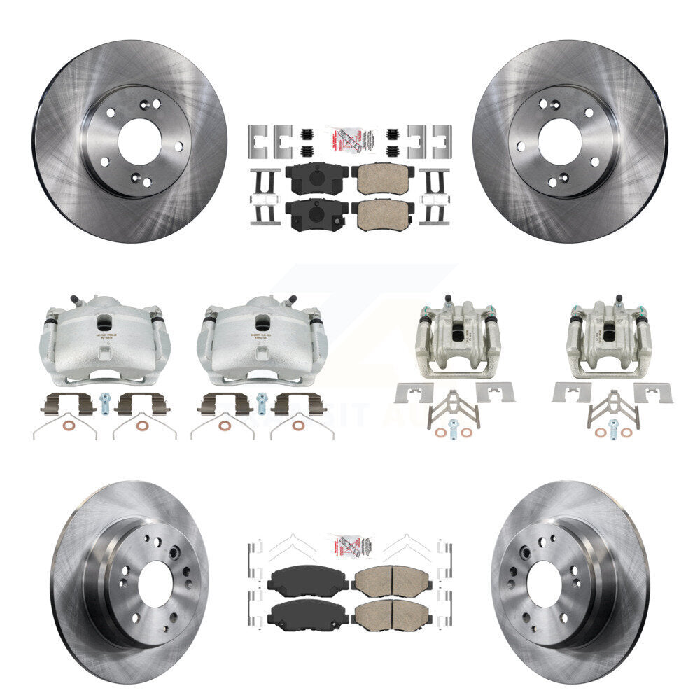 Transit Auto KC8-102904N Disc Brake Kit for 2003-2011 Honda Element - Front and Rear product image