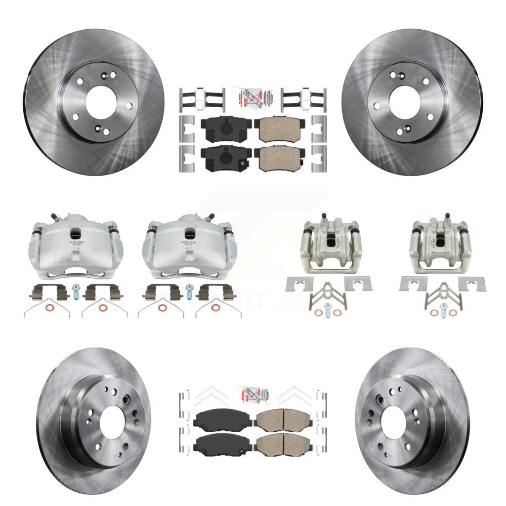 Transit Auto KC8-102906N Disc Brake Kit for 2003-2011 Honda Element - Front and Rear product image