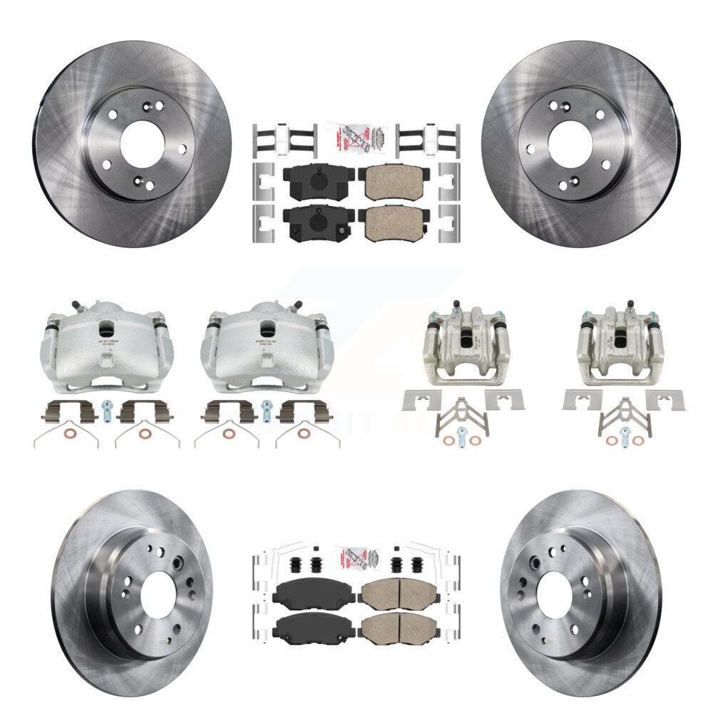 Transit Auto KC8-102907N Disc Brake Kit for 2003-2011 Honda Element - Front and Rear product image