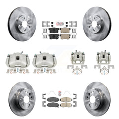 Transit Auto KC8-102909N Disc Brake Kit for 1999-2008 Acura TL - Front and Rear product image