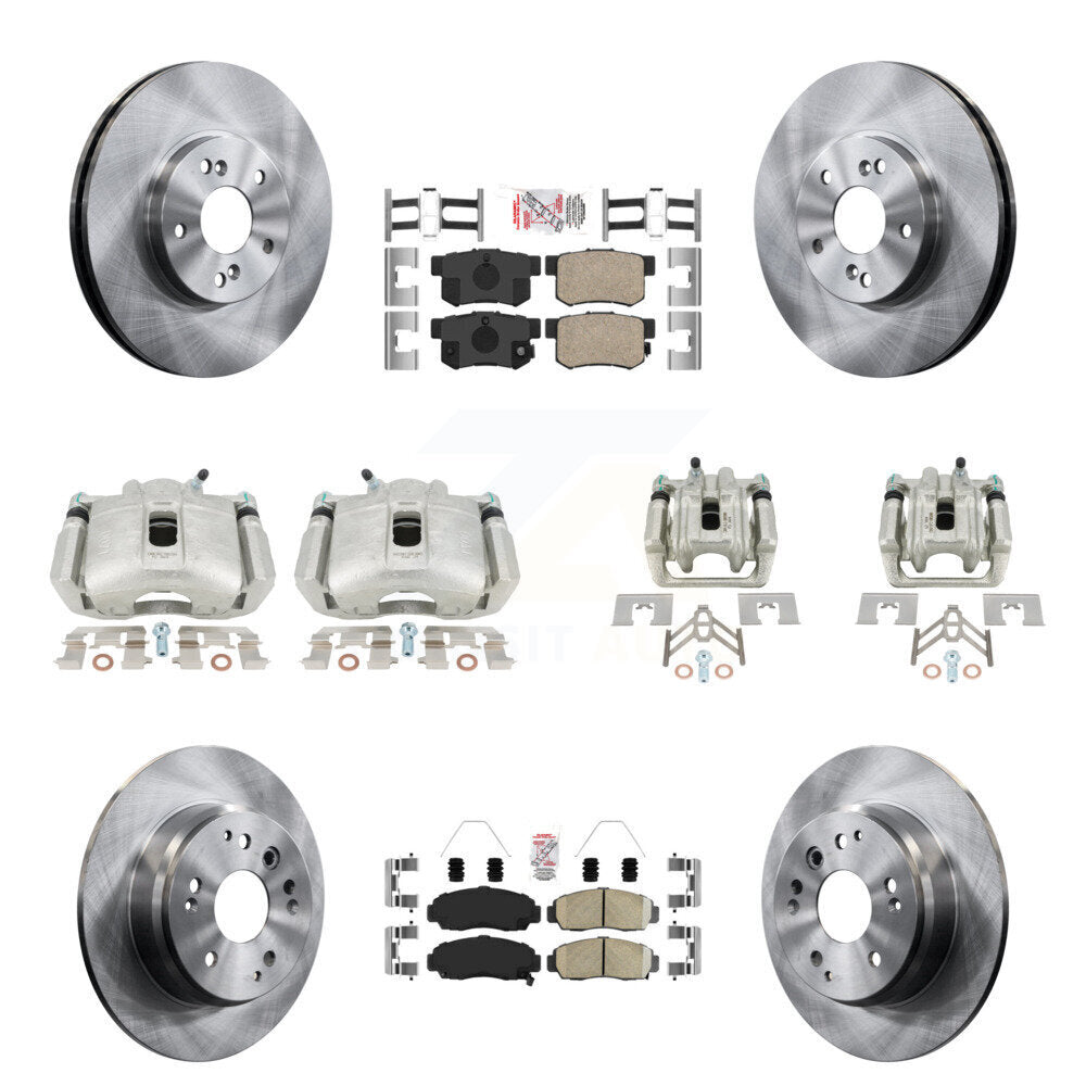 Transit Auto KC8-102910N Disc Brake Kit for 1999-2008 Acura TL - Front and Rear product image