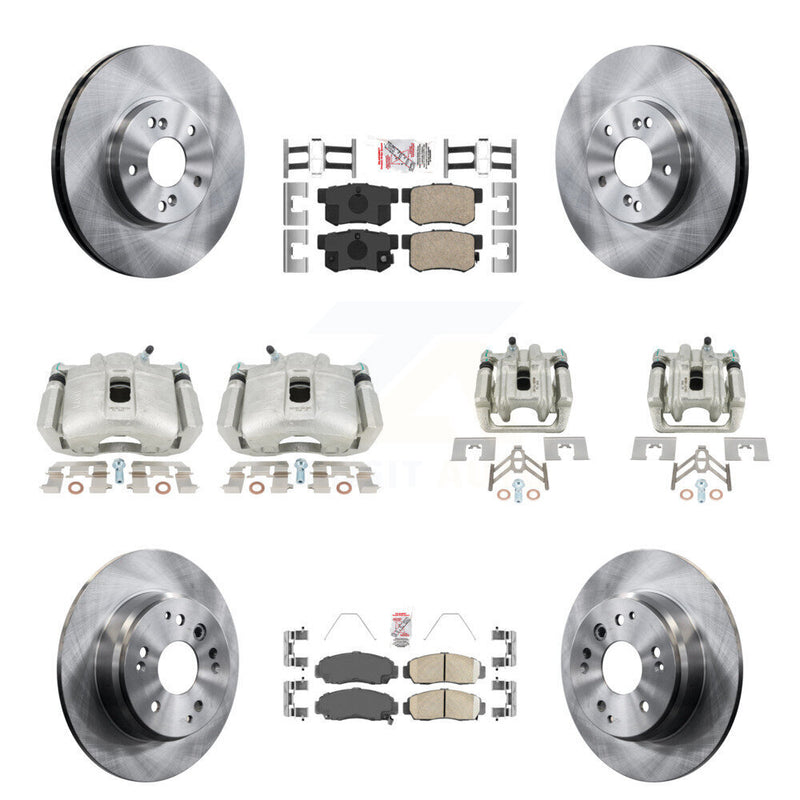 Transit Auto KC8-102911N Disc Brake Kit for 1999-2008 Acura TL - Front and Rear product image