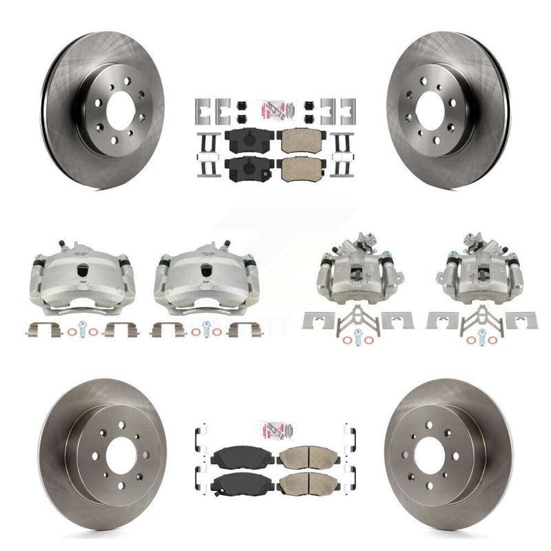 Transit Auto KC8-102912N Disc Brake Kit for 2002-2003 Honda Civic - Front and Rear product image