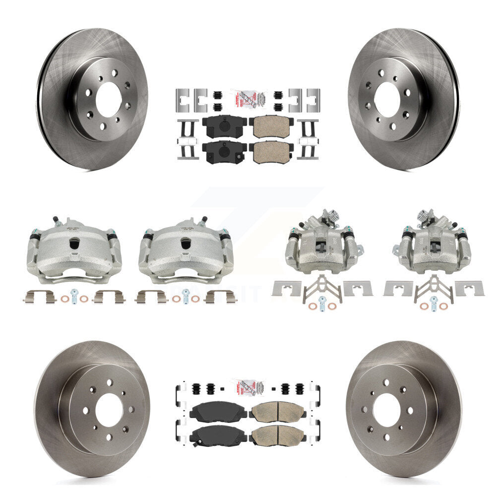 Transit Auto KC8-102913N Disc Brake Kit for 2002-2003 Honda Civic - Front and Rear product image