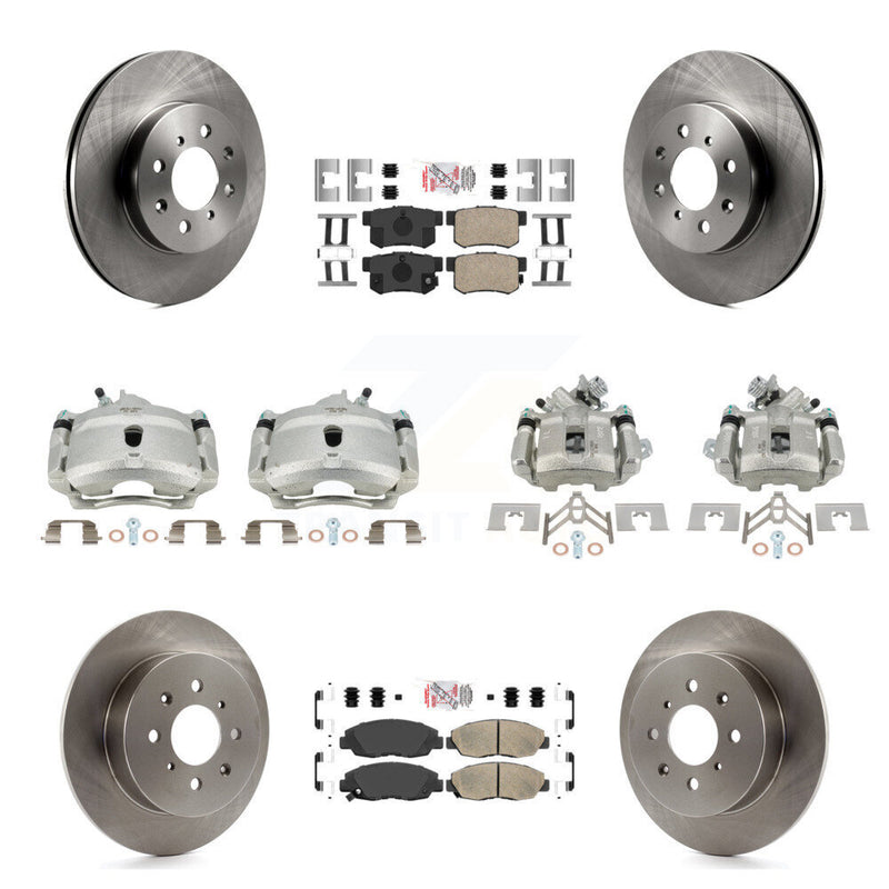 Transit Auto KC8-102913N Disc Brake Kit for 2002-2003 Honda Civic - Front and Rear product image
