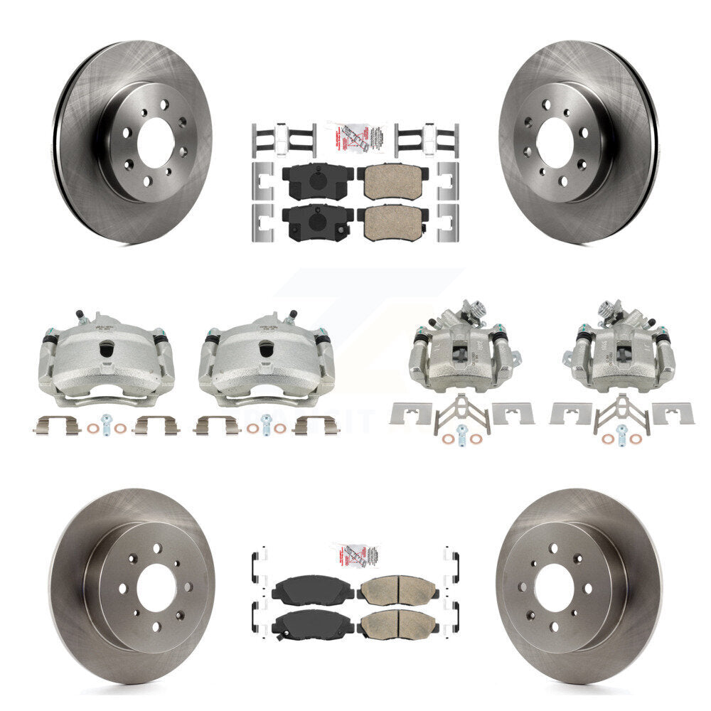 Transit Auto KC8-102914N Disc Brake Kit for 2002-2003 Honda Civic - Front and Rear product image