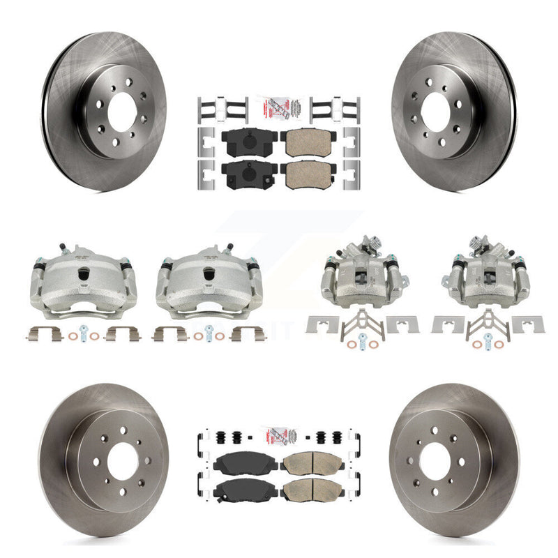 Transit Auto KC8-102915N Disc Brake Kit for 2002-2003 Honda Civic - Front and Rear product image