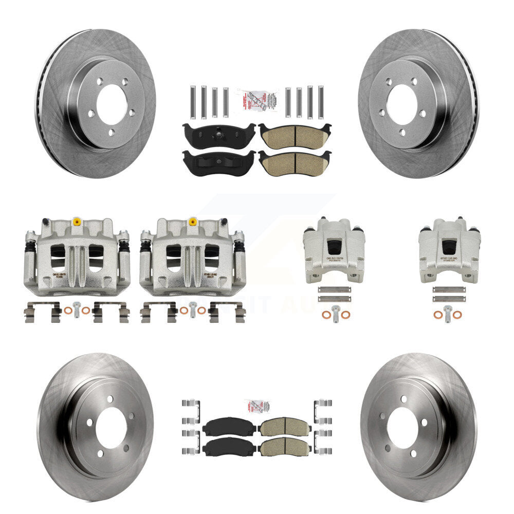 Transit Auto KC8-102916N Disc Brake Kit for 2002-2005 Ford Explorer, Mercury Mountaineer - Front and Rear product image