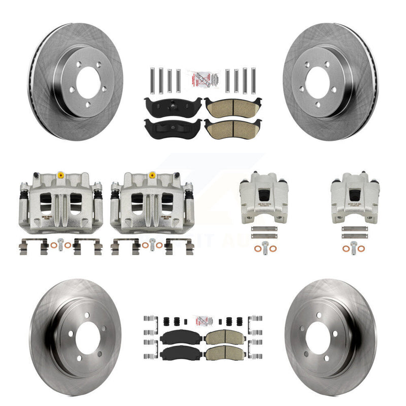 Transit Auto KC8-102917N Disc Brake Kit for 2002-2005 Ford Explorer, Mercury Mountaineer - Front and Rear product image