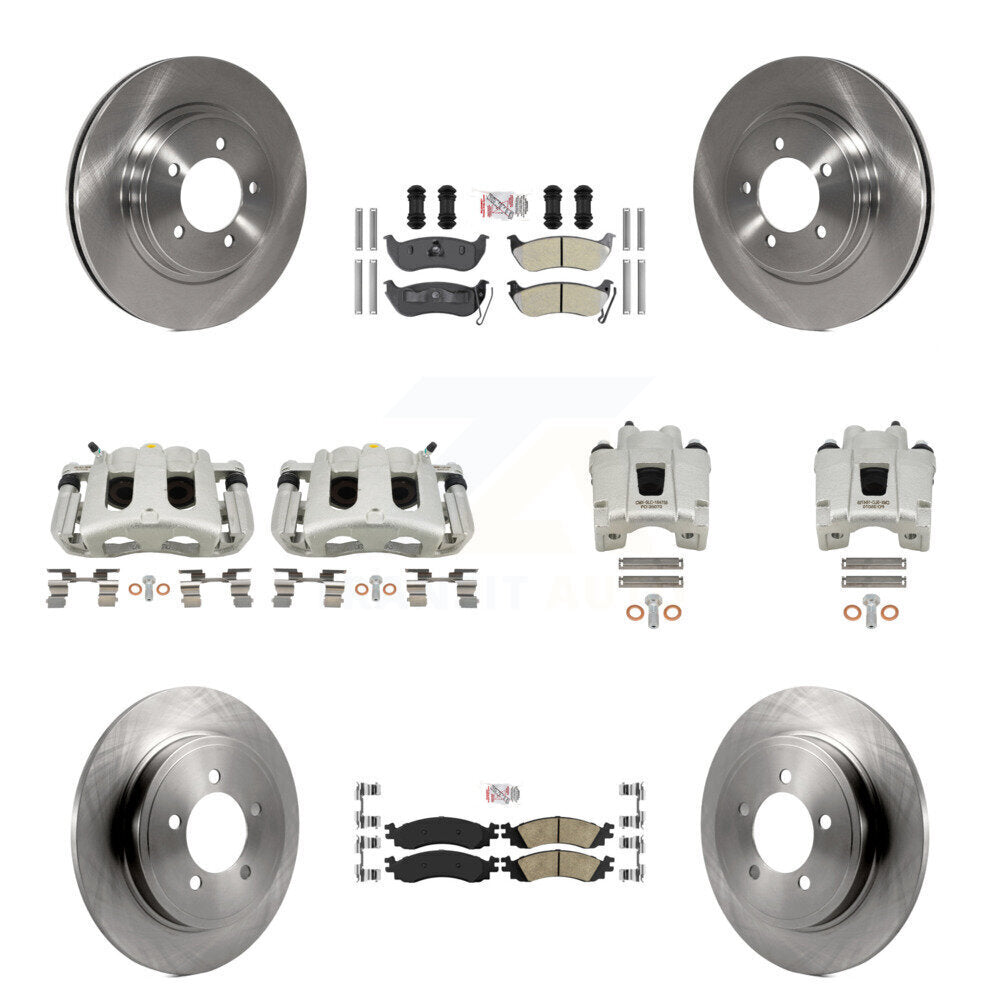 Transit Auto KC8-102918N Disc Brake Kit for 2006-2010 Ford Explorer Sport Trac, Ford Explorer, Mercury Mountaineer - Front and Rear product image