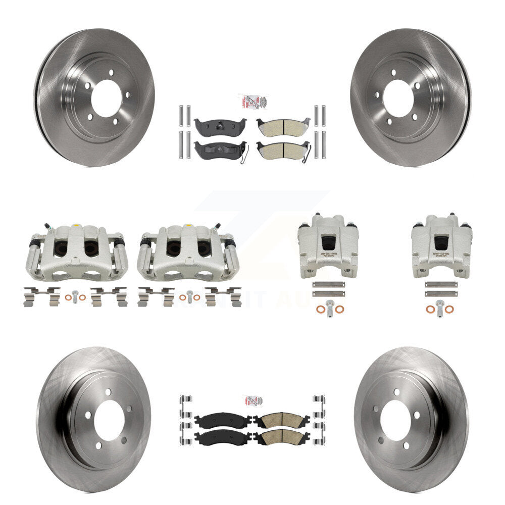 Transit Auto KC8-102919N Disc Brake Kit for 2006-2010 Ford Explorer Sport Trac, Ford Explorer, Mercury Mountaineer - Front and Rear product image