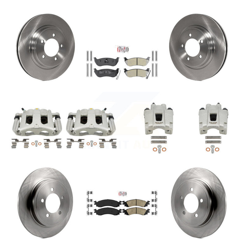 Transit Auto KC8-102919N Disc Brake Kit for 2006-2010 Ford Explorer Sport Trac, Ford Explorer, Mercury Mountaineer - Front and Rear product image
